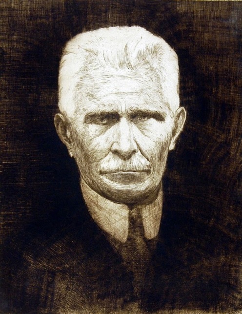 Franciszek Siedlecki - Portret Ignacego Daszyńskiego, 1929 r.