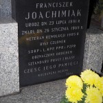 Zaduszki rewolucyjne 2018 - Doły, grób Franciszka Joachimiaka